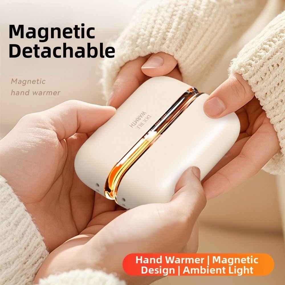 Hand Warmer Electric - Magnetische handwarmer met digitaal display, snelle