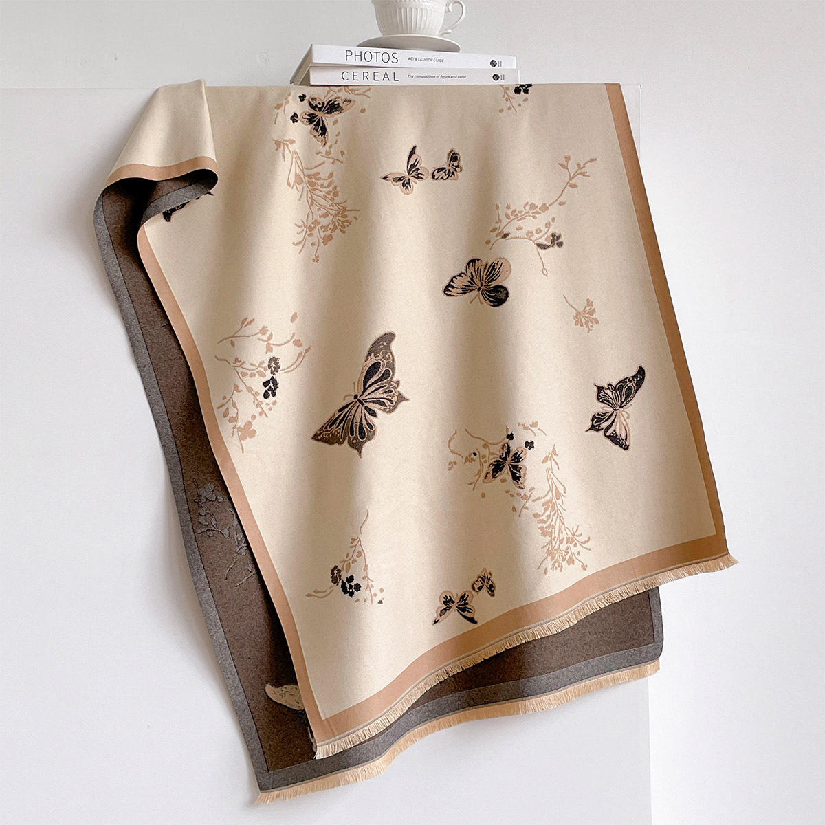 Dames imitatie kasjmier sjaal  - Cashmere Pashmina Wrap recensie en prijs