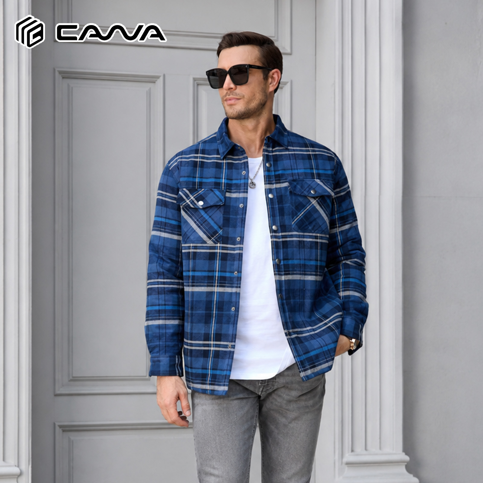 Winterflanellen overhemdjas vo - Flannel Shirt Lined recensie en prijs